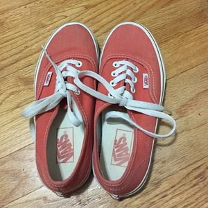 Coral vans size 5.5