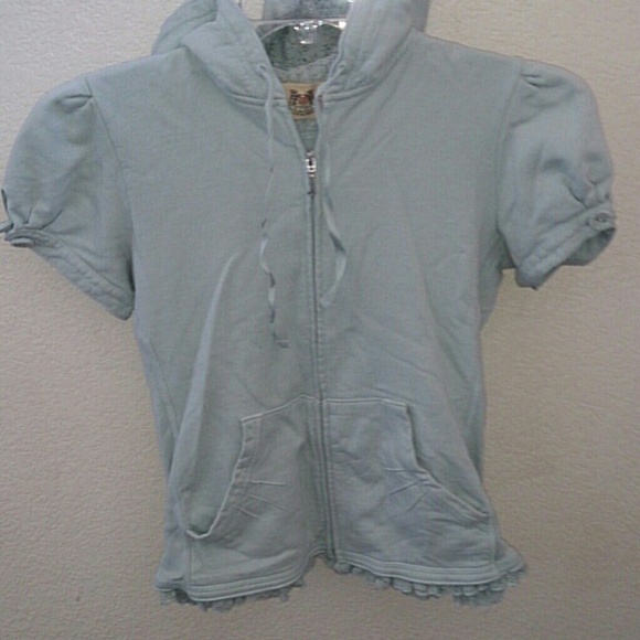Juicy couture ruffle hoodie