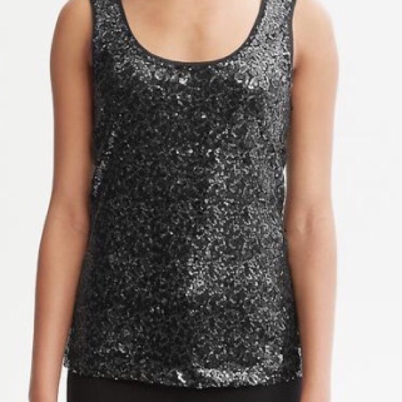 Banana Republic Tops - Banana republic sequin tank