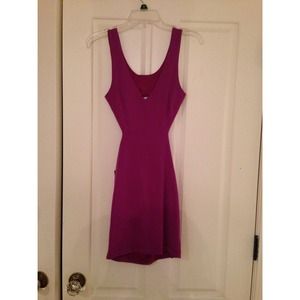 Bebe cutout bodycon dress