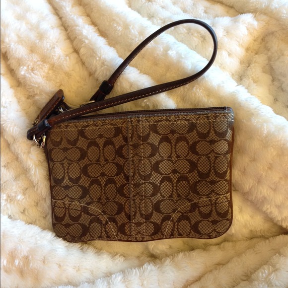 Coach wristlet
