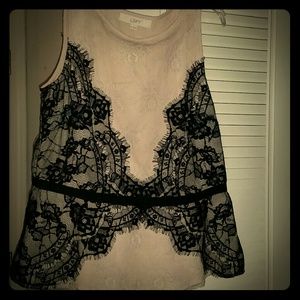 Lacy Sleeveless Top