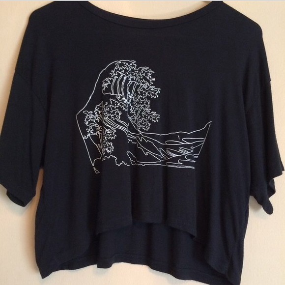Brandy Melville Tops - Brandy Melville Wave Top
