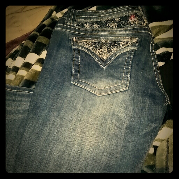 Embellished Boot Cut Jean