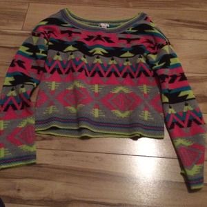 Adorable multicolored sweater