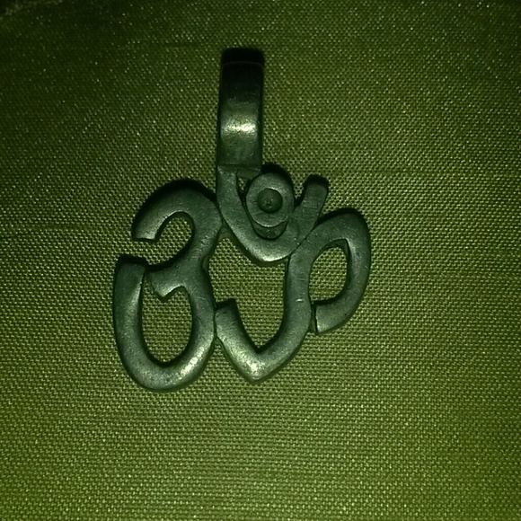 Pewter Ohm pendant