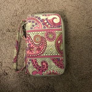Vera Bradley wristlet.