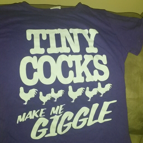 ***SOLD!!!***Funny purple t shirt