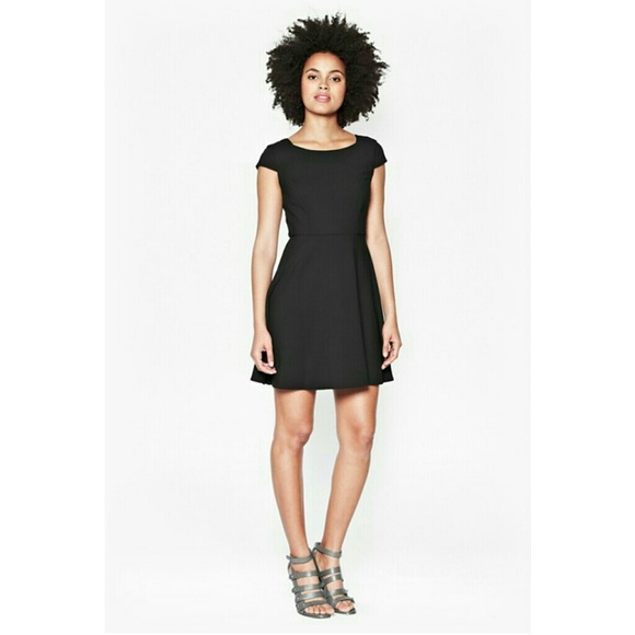 ▪ new ▪ cap sleeved fit and flare dress