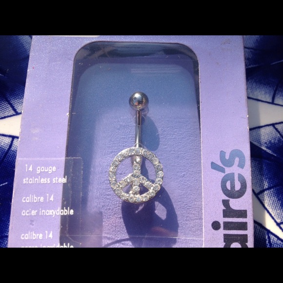 ✌️sign belly-ring 💓