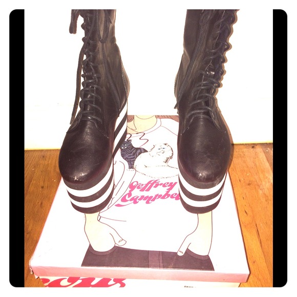 Jeffery Campbell Revel Star , Platform Boots