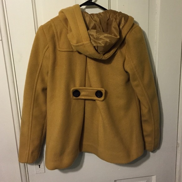 Forever 21 medium mustard dress coat! - Picture 2 of 4