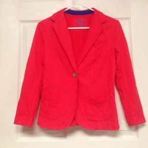 Red blazer