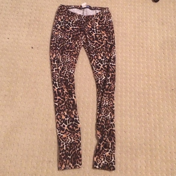 cute cheetah print leggings