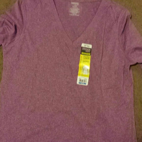 Long sleeve purple shirt