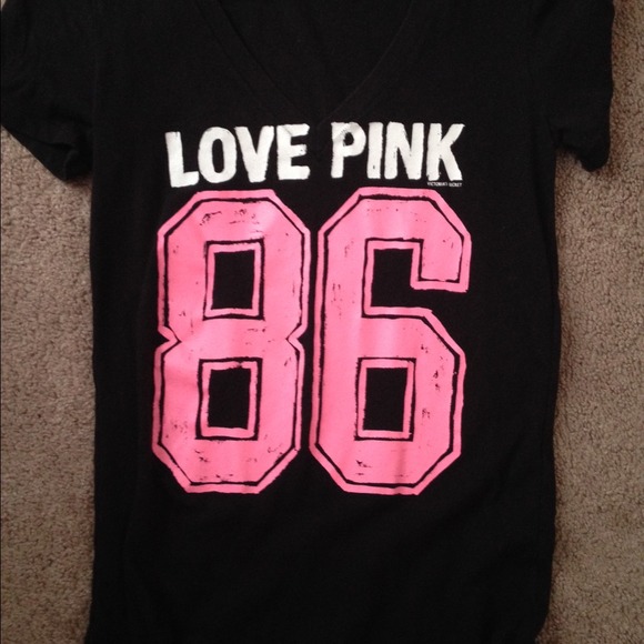 Vs pink short sleeve