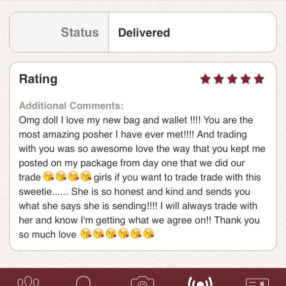 Aww love my reviews ❤️💚💛💙💜