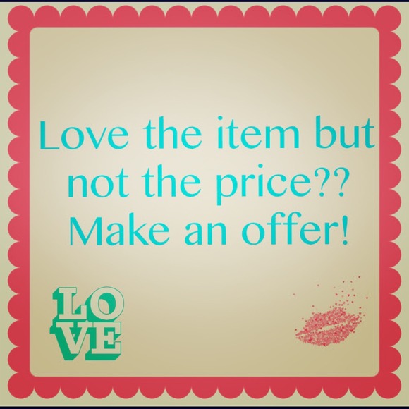 Offers welcome!