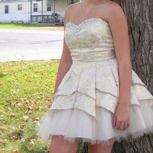 Knee length formal/Homecoming dress