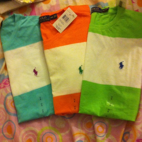 All are brand new polo short sleeve