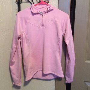 Pink Nike running pullover. TRADING