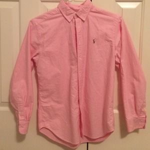 Boy's Ralph Lauren Pink dress shirt
