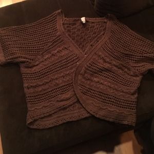 Crochet sweater