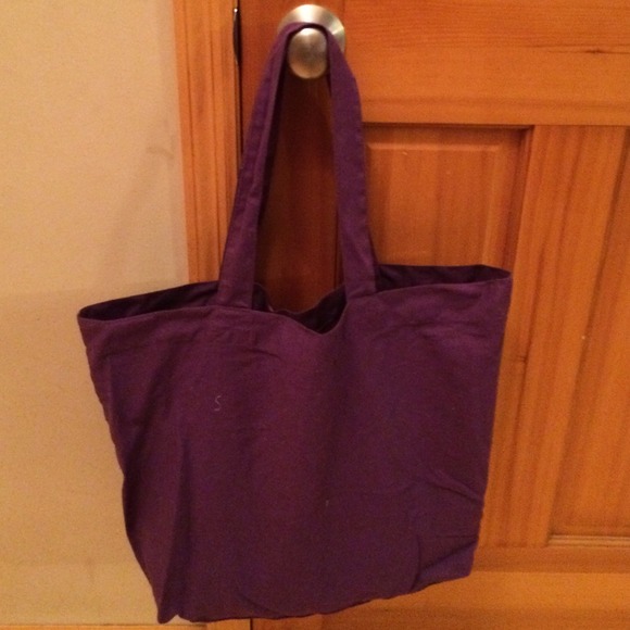 pink by Victoria's Secret purple tote - Picture 3 of 3