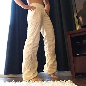 Rare WHITE *lined* Studio Pant II - lulu