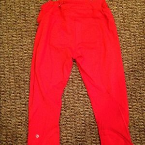 lululemon crops size 8