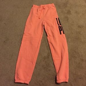 "Love Pink" sweat pants! size XS