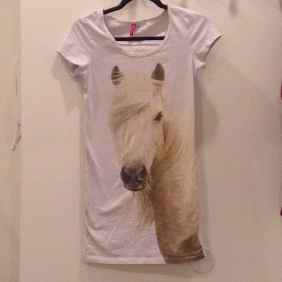 H&M Dresses & Skirts - Horse Dress/Long Shirt Dress