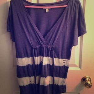 Striped American eagle shirt