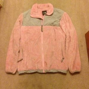 Light pink North Face