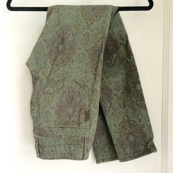 Paige Verdugo Jeans in Estate Green - Picture 2 of 4