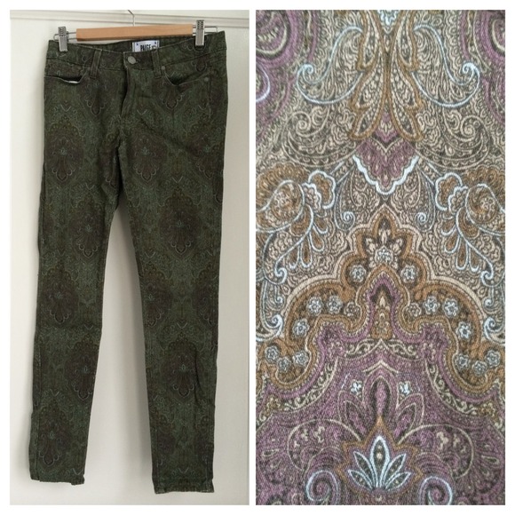 Paige Verdugo Jeans in Estate Green - Picture 4 of 4