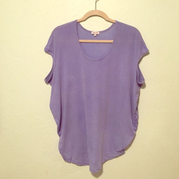 "Splendid" t-shirt - XS/S - periwinkle blue