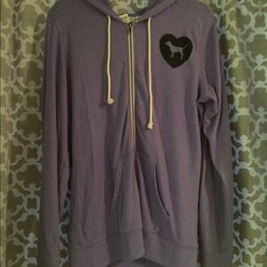 Victoria's Secret Purple long sweatshirt!