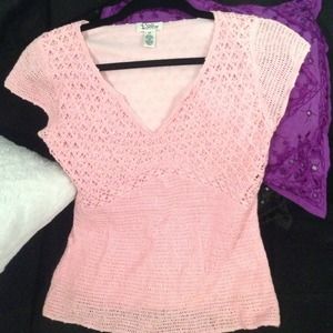Lilly Pulitzer crochet top