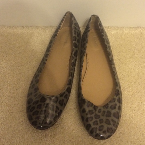 J Crew Flats - leopard