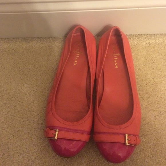 Cole Haan color block flats
