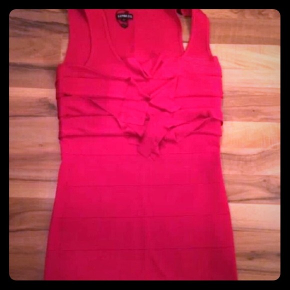 Express Red Party Mini Dress🎉🎊 - Picture 1 of 3