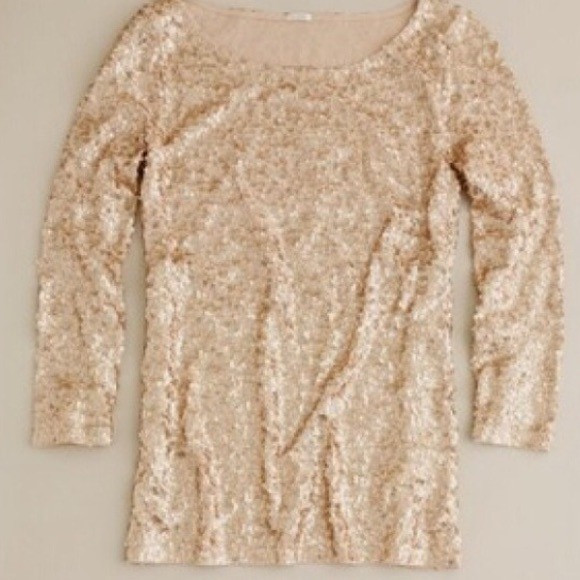 J. Crew Tops - {j. crew} sequin tee