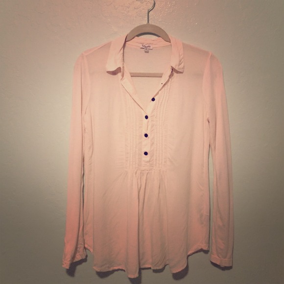 "Splendid" top - S - cream