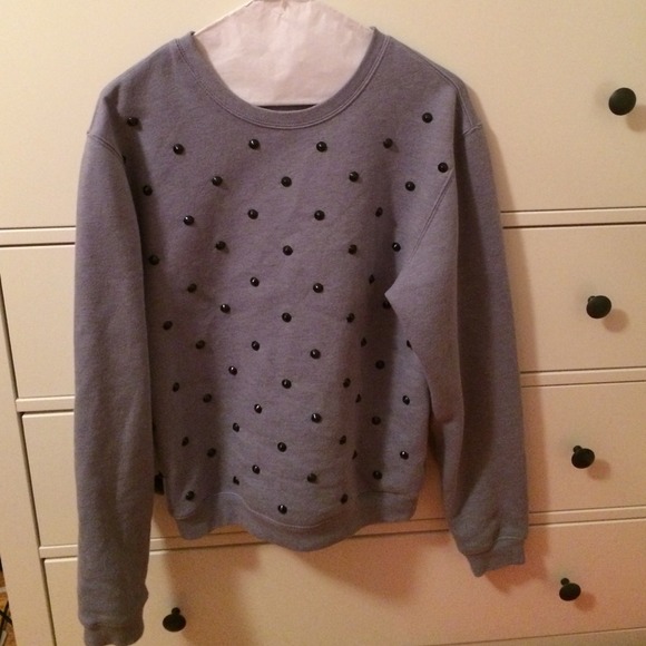 Silence + Noise studded sweatshirt