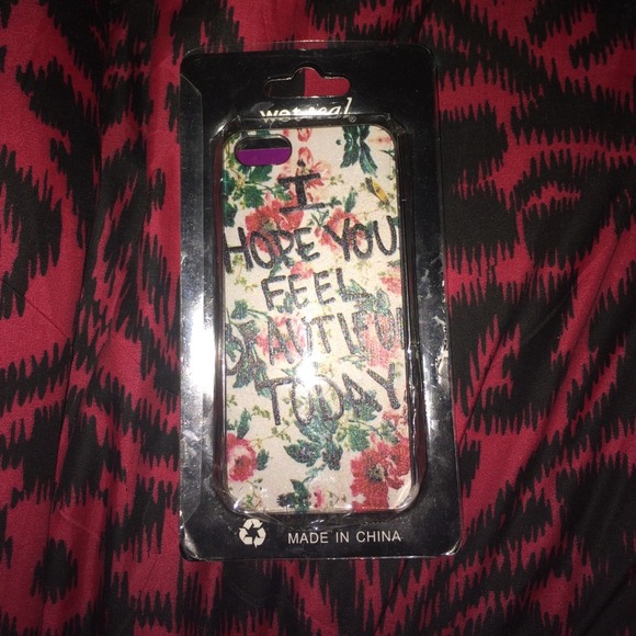 Floral iPhone 5/5s case