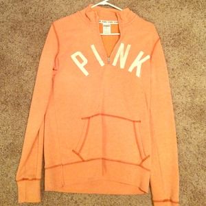 Victoria Secret PINK Texas Longhorn Half-zip