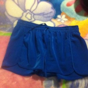 Royal Blue woven shorts