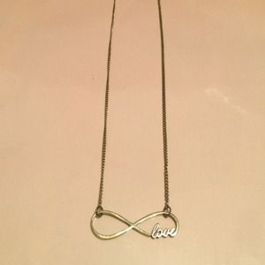 Claire's infinity necklace