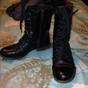 Black Combat boots!